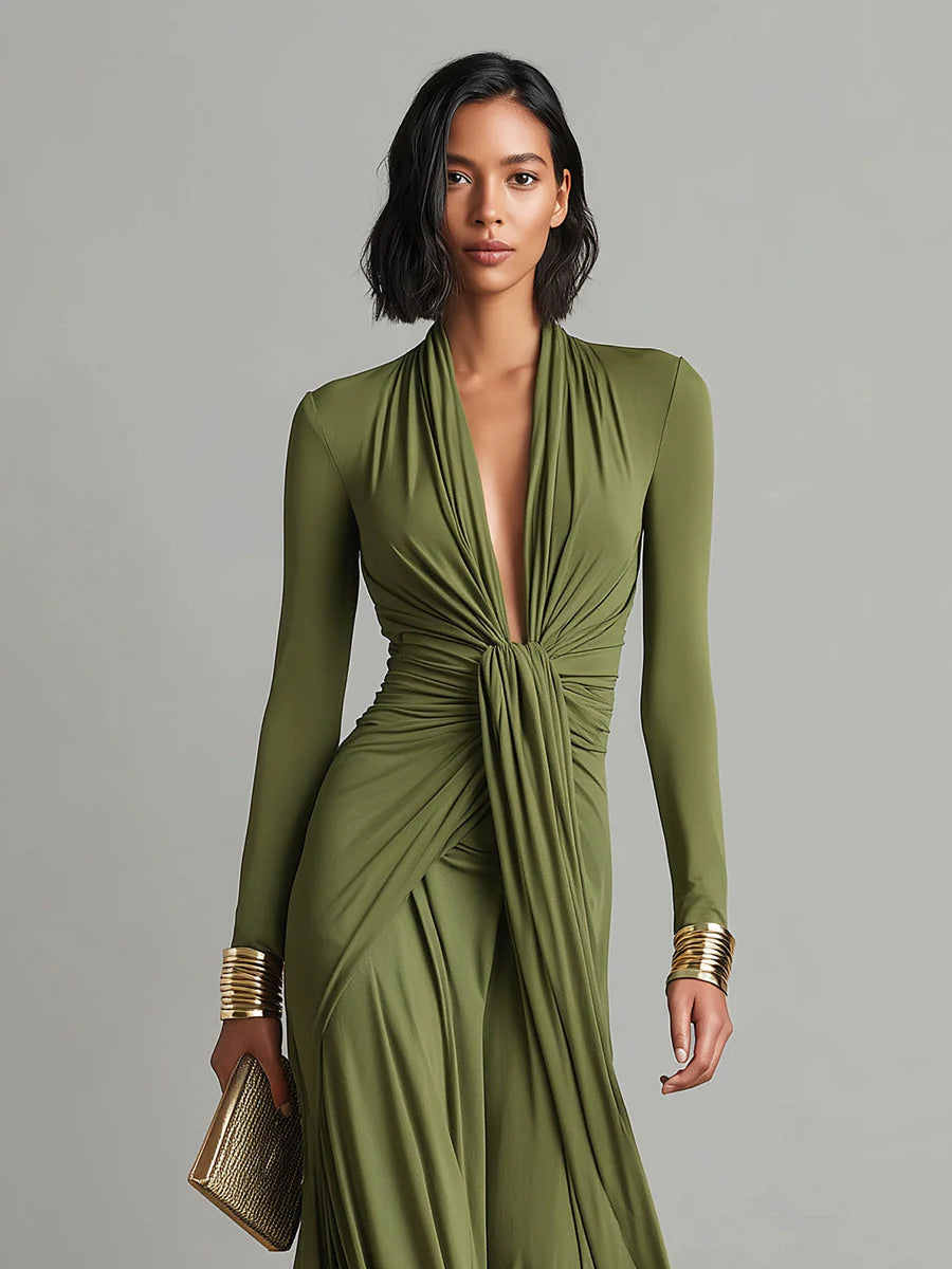 Ariana - vestido maxi glamoroso