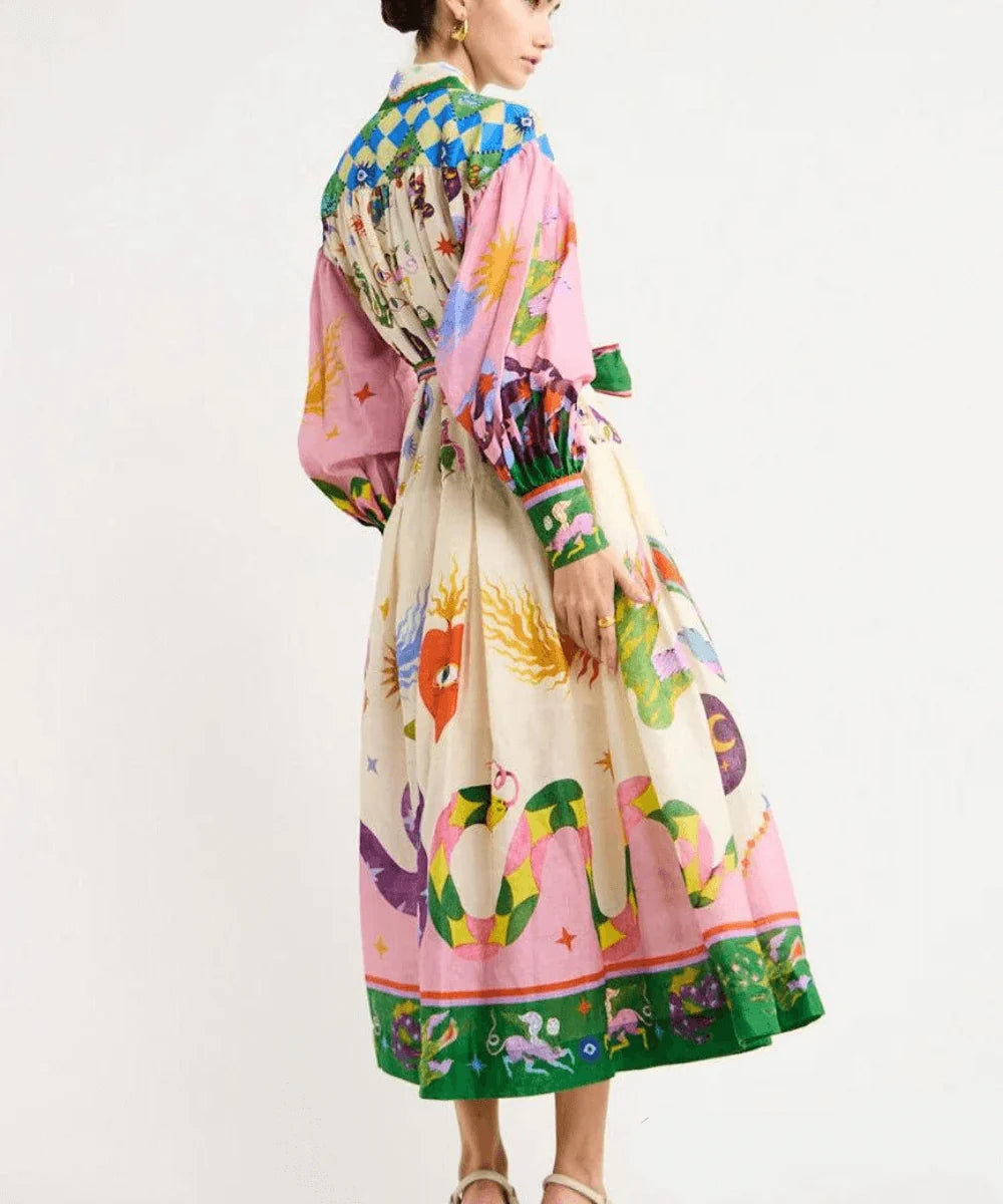 Dorthe™ | Vestido Maxi Elegante De Italia
