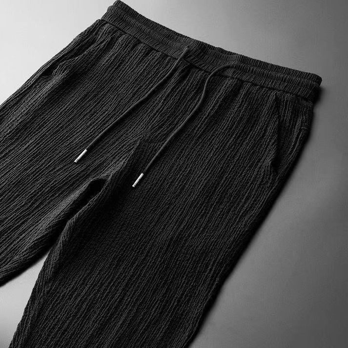 Luca - Short-Sleeved Shirt And Pants With Elastic Waistband