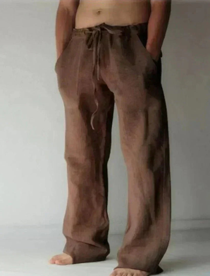 Bruno - Calças Relaxadas Com Cordão