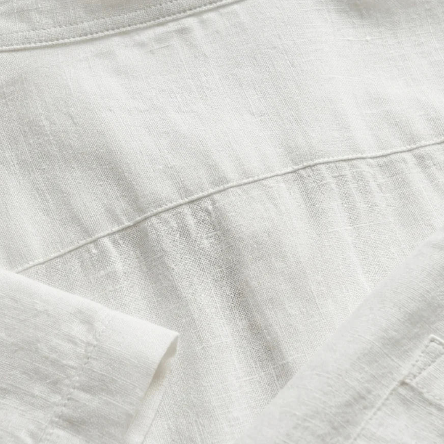 Bruno | Conjunto De Lino Camisa Manga Larga Y Pantalón Hombre