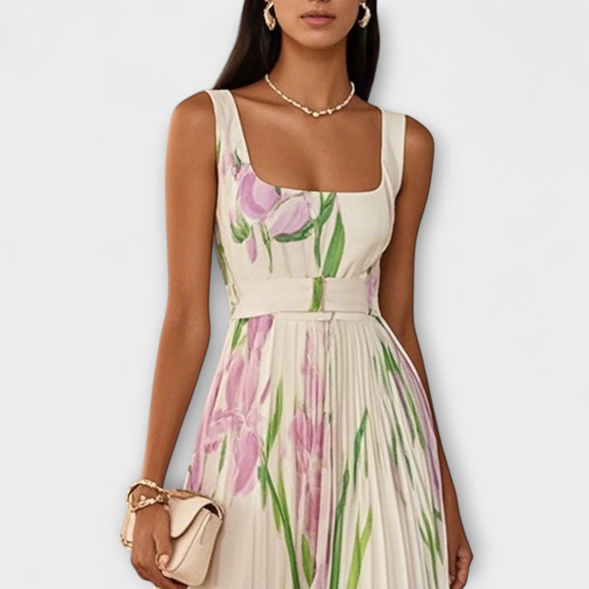Penelope - vestido maxi en chiffon