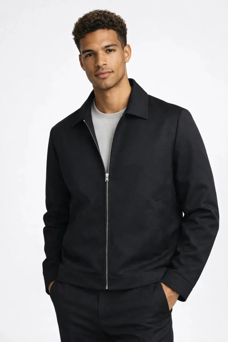 Men's Slim Fit Zipper Jacket, Classic, Casual and Stylish