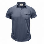 Camisa Azul Acero Sol De Oro