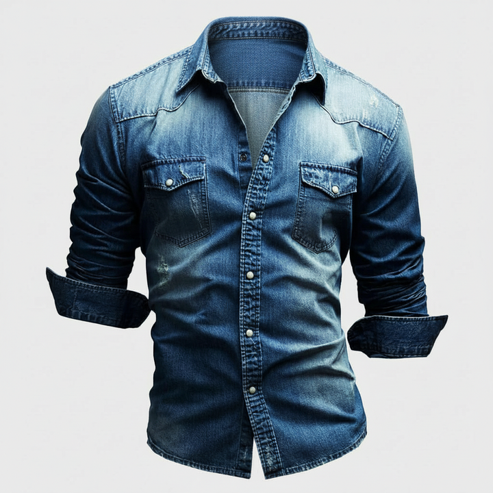 Camisa Azul Oscuro sem logo