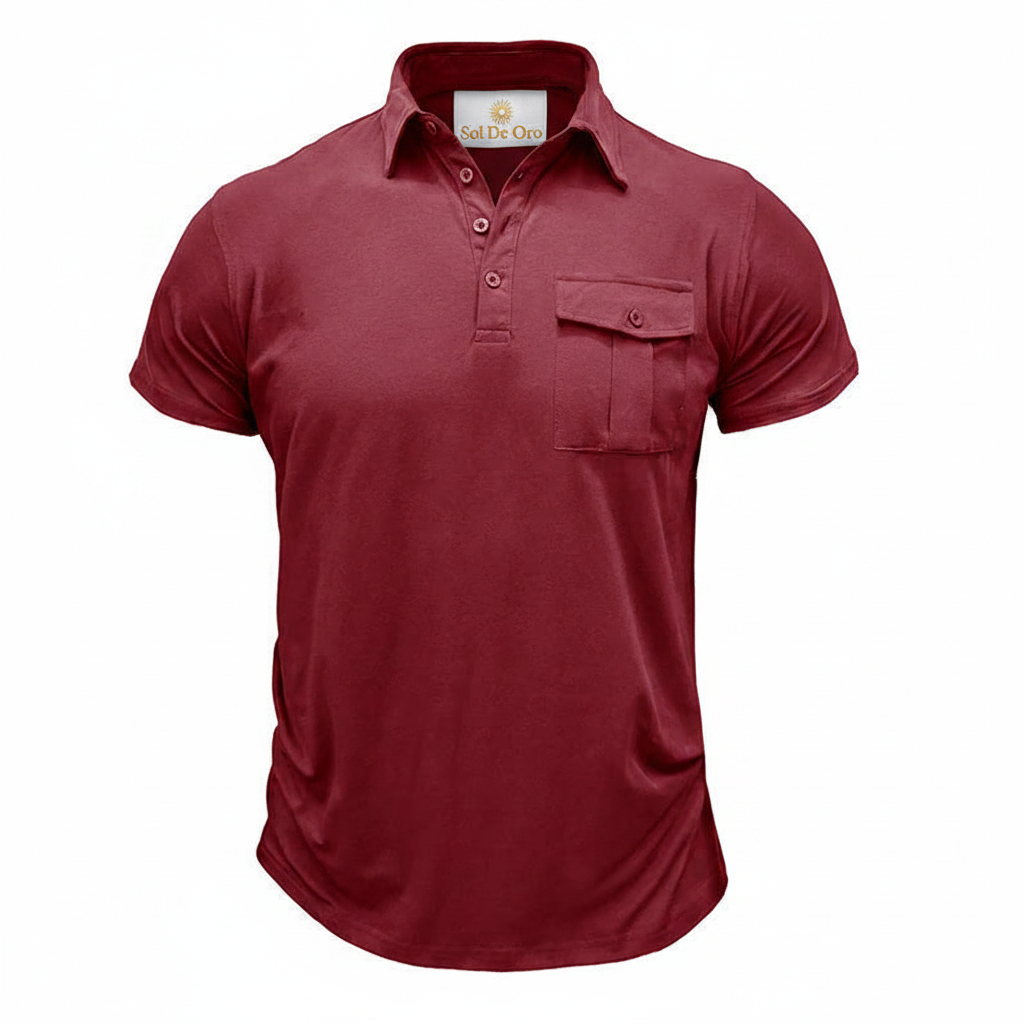 Camisa Burdeos Sol De Oro