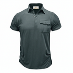 Camisa Gris Oscuro Sol De Oro
