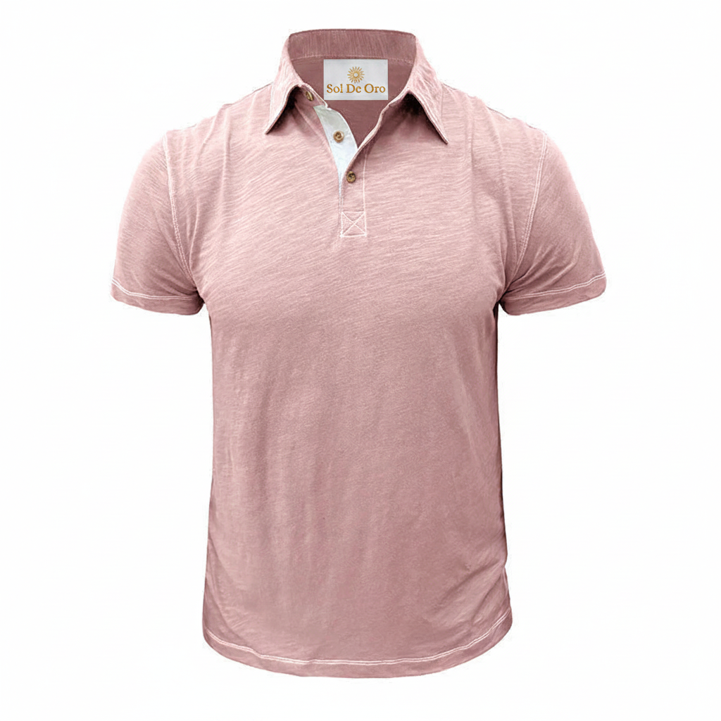 Camisa Rosa Sol De Oro