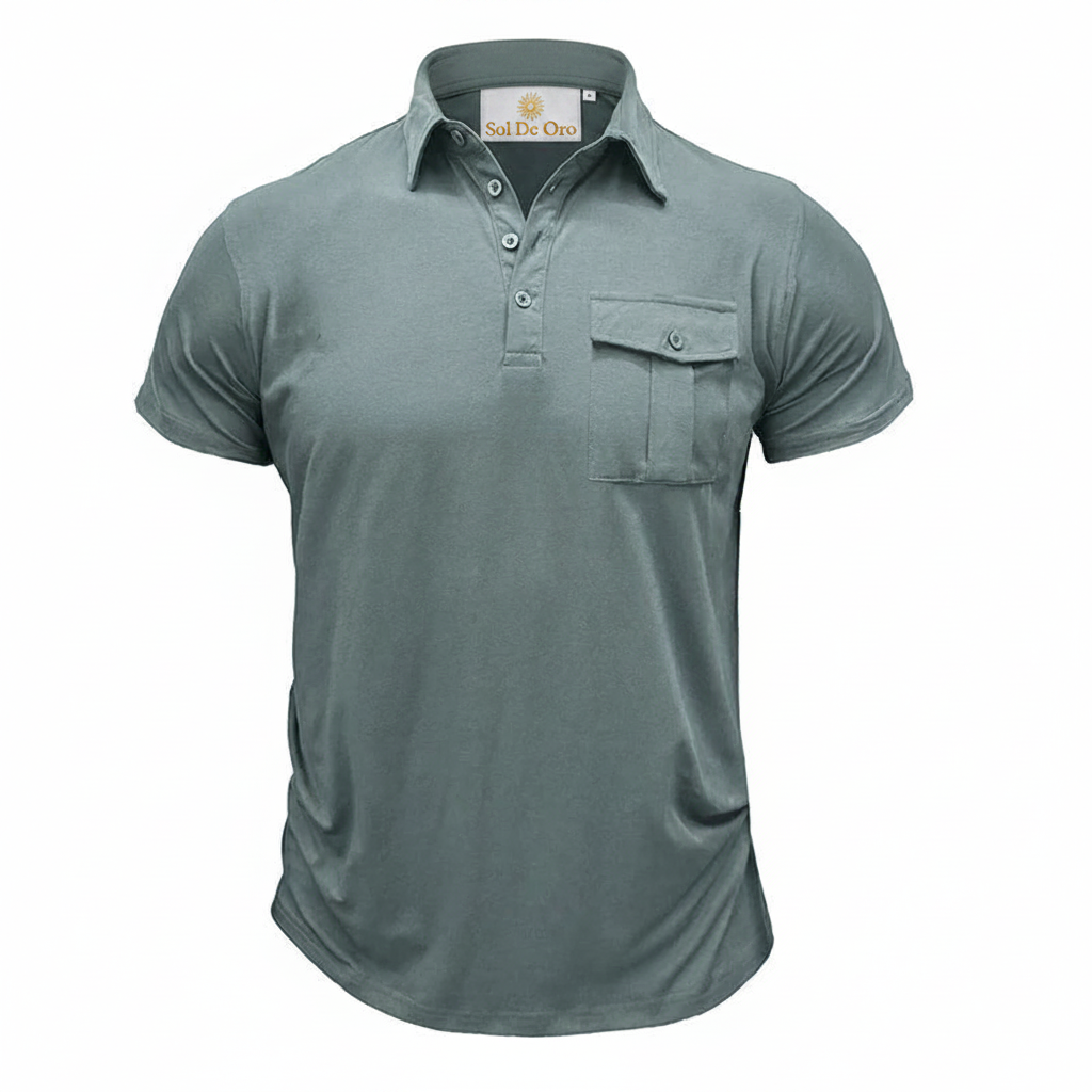 Camisa Verde Sol De Oro