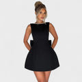 Catarina - mini vestido con perlas
