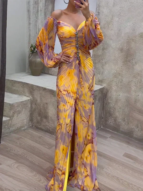 Selina | Vestido Elegante Con Escote En V