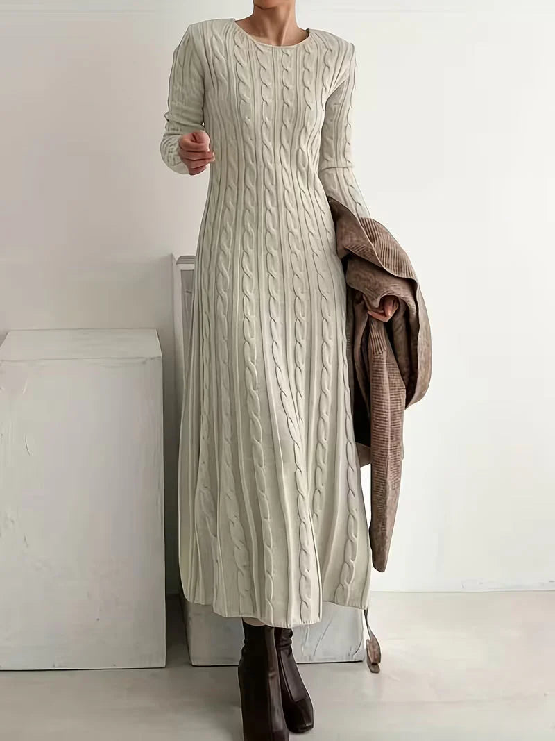 Jemima - Vestido Largo de Punto Elegante