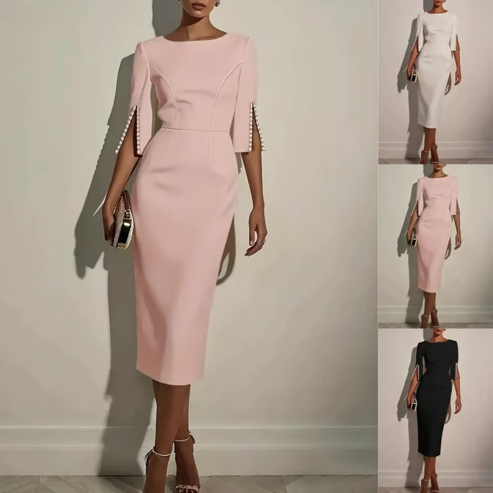VESTIDO LÁPIZ AJUSTADO SLIM FIT
