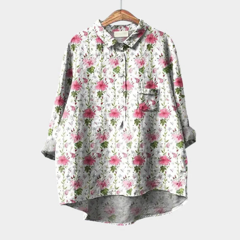 MARIEKE | BLUSA PREMIUM CON ESTAMPADO FLORAL