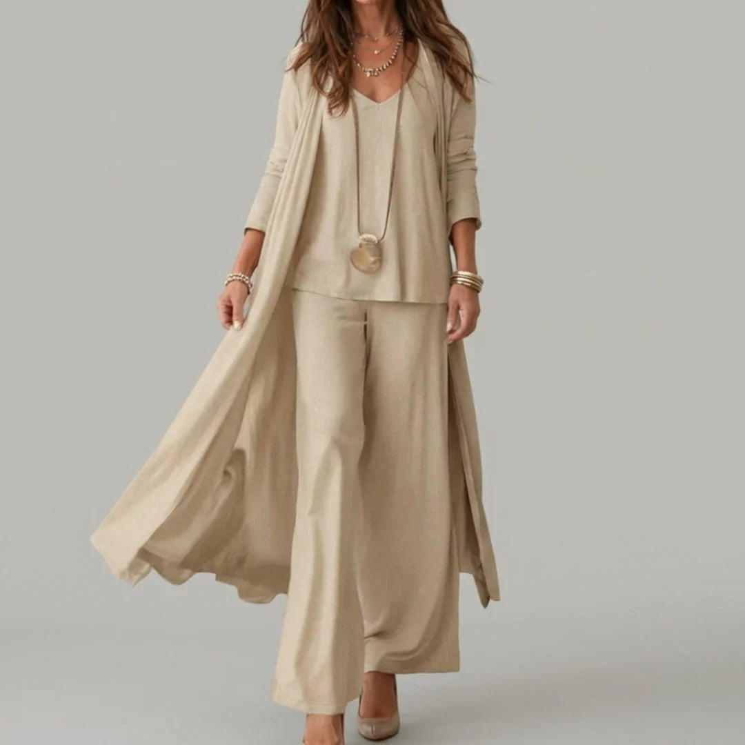 RAQUEL | CONJUNTO ELEGANTE DE 3 PIEZAS
