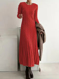 Jemima - Vestido Largo de Punto Elegante