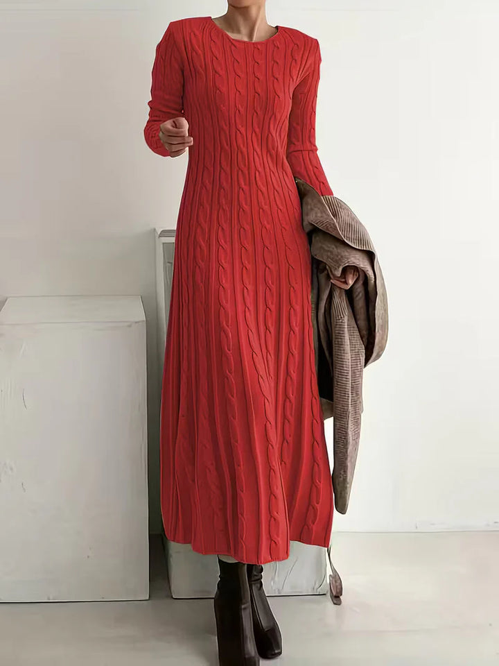 Jemima - Vestido Comprido de Malha Elegante