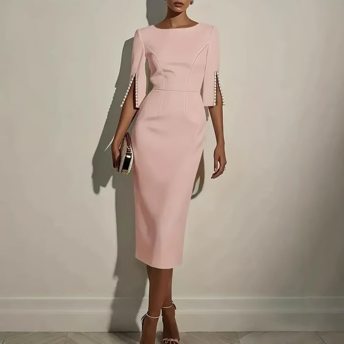 VESTIDO LÁPIZ AJUSTADO SLIM FIT