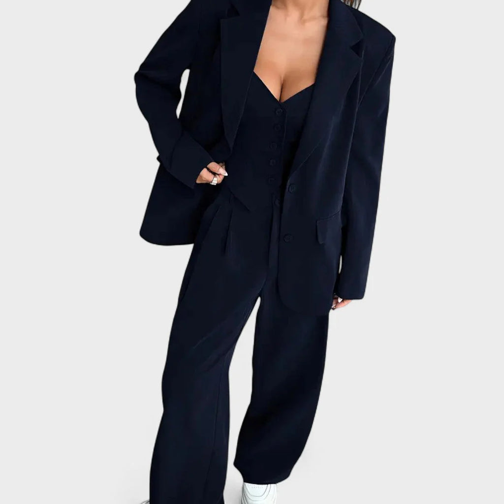 Madalena - Traje Elegante de 3 Piezas