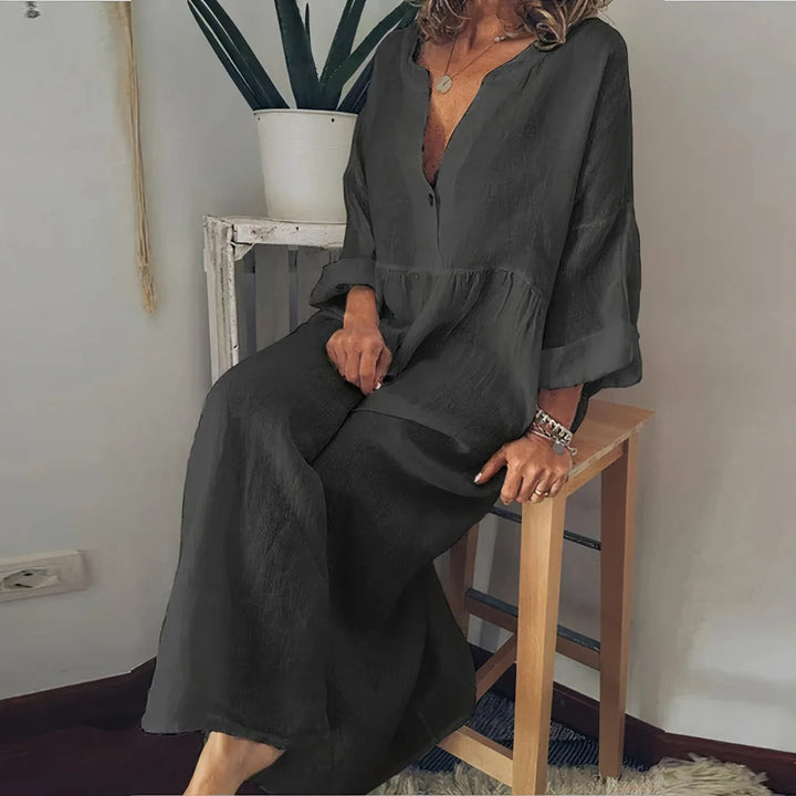 Blanca | Vestido Elegante Estilo Blusa
