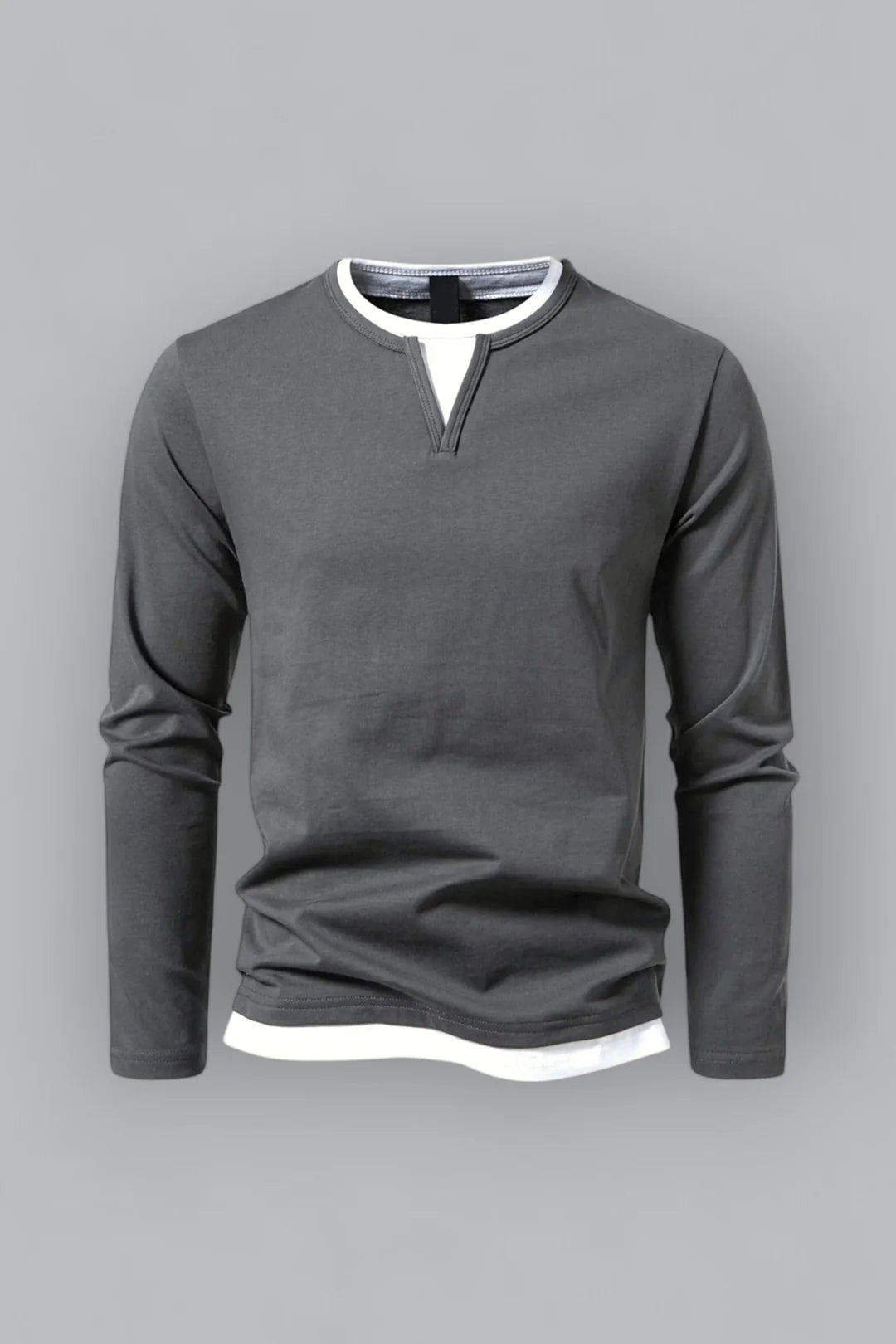 Jacob - Camisa Henley De Manga Larga