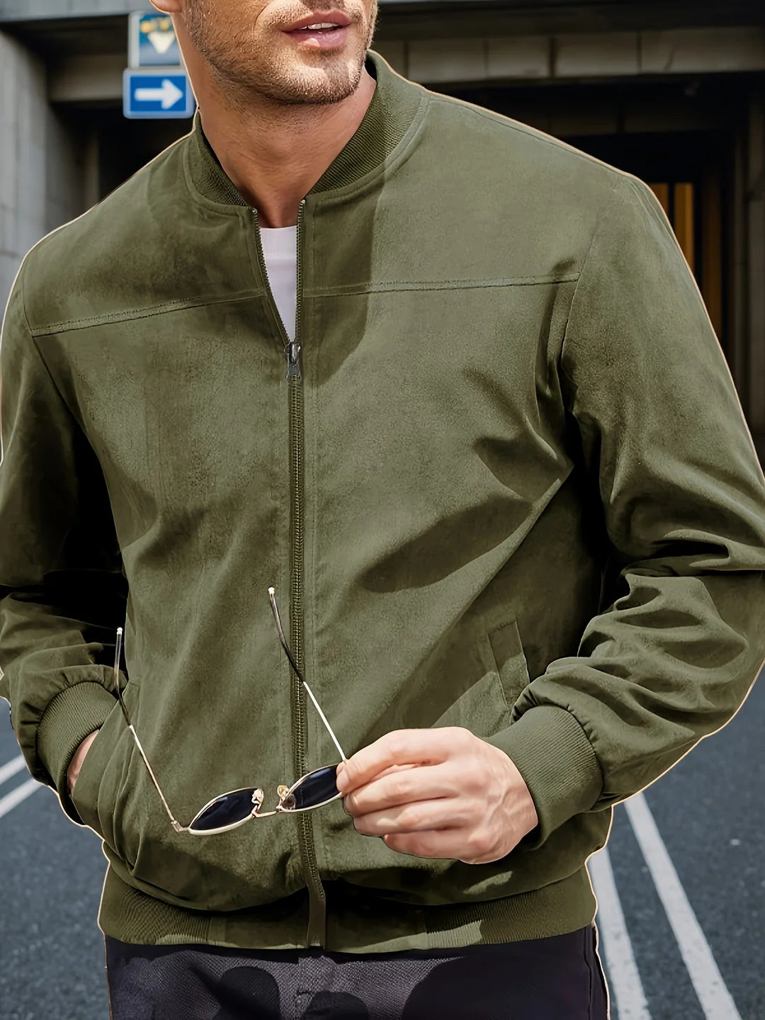 Mason™ - Chaqueta Elegante Con Cremallera