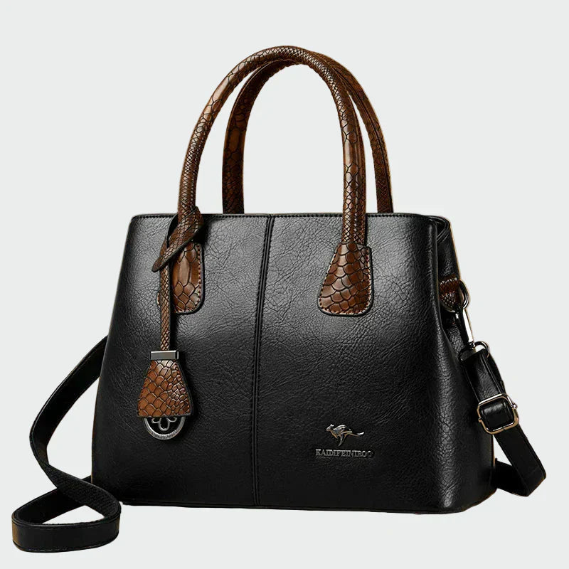 Bolso de cuero elegante