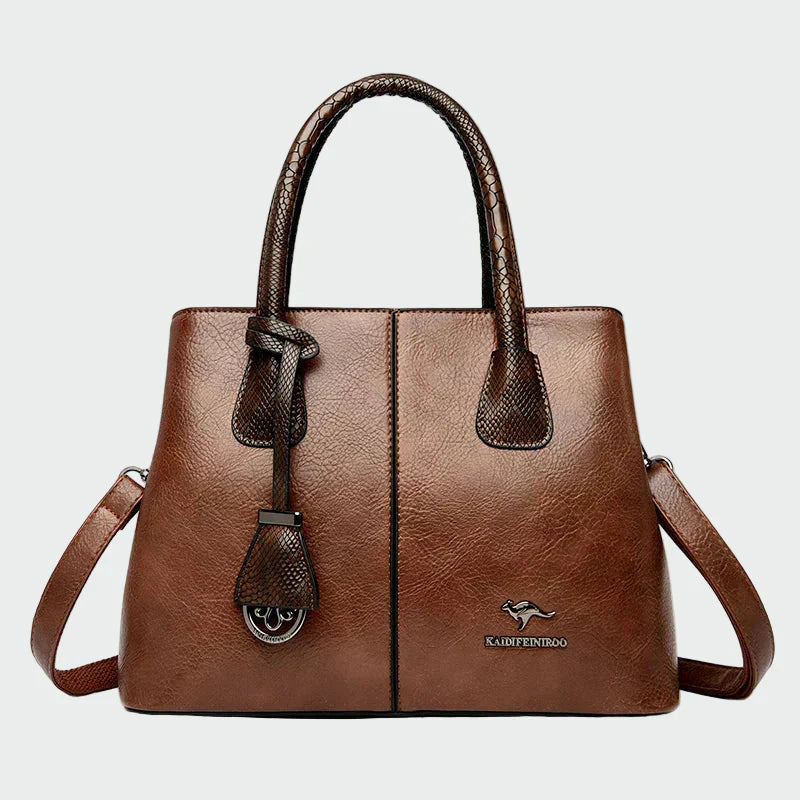 Bolso de cuero elegante