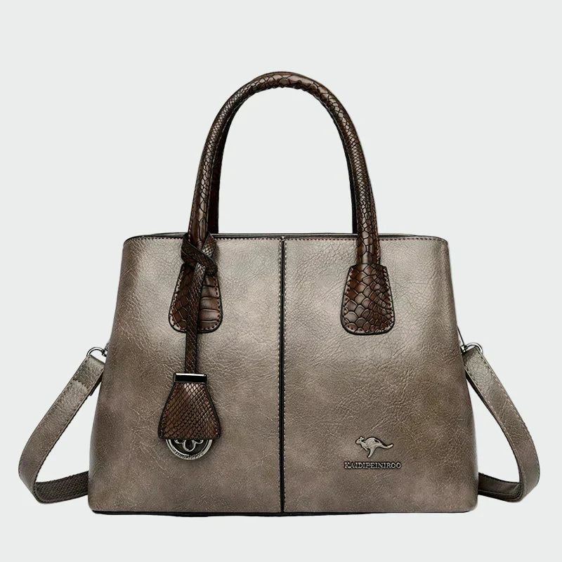 Bolso de cuero elegante
