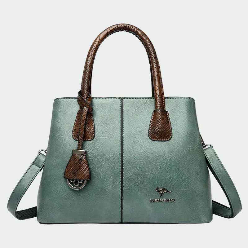 Bolso de cuero elegante
