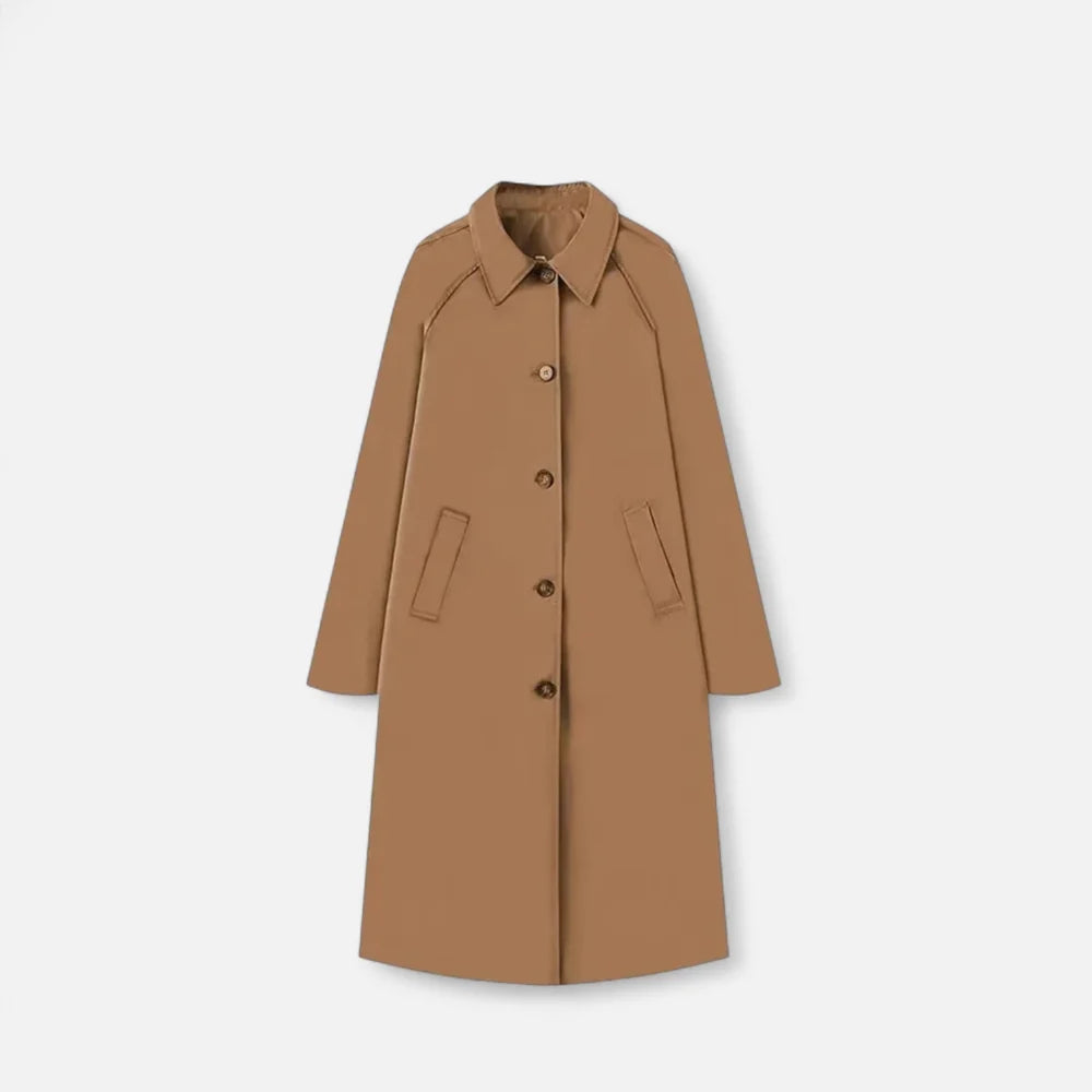 VALMONTI | TRENCH COAT LARGO PARA MUJER – HERENCIA RETRO
