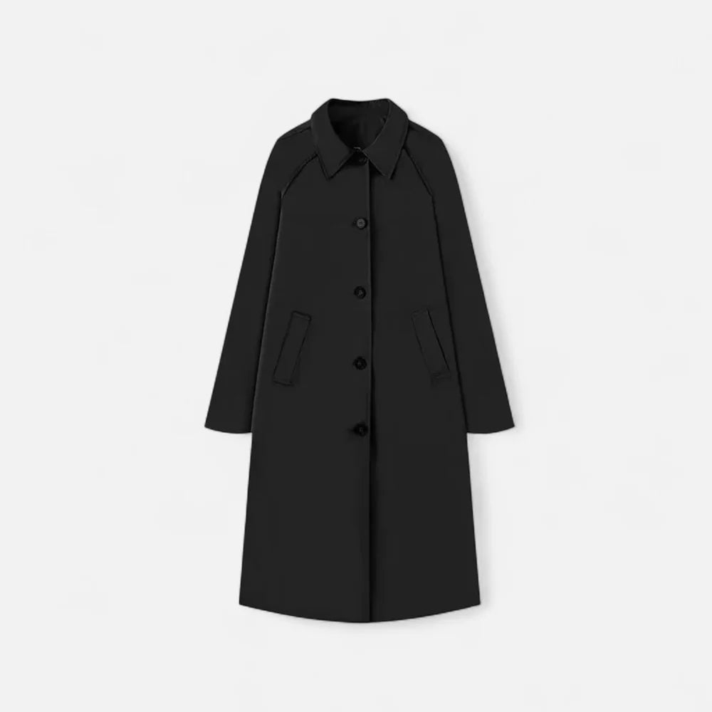 VALMONTI | TRENCH COAT LARGO PARA MUJER – HERENCIA RETRO