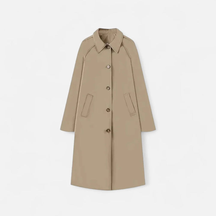 VALMONTI | TRENCH COAT LARGO PARA MUJER – HERENCIA RETRO