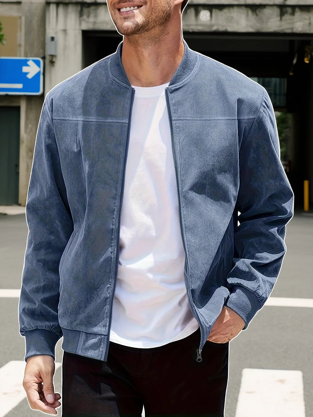 Mason™ - Chaqueta Elegante Con Cremallera