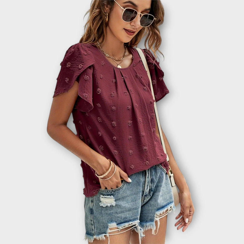 CHARLOTTE | BLUSA PERFECTA DE LUNARES