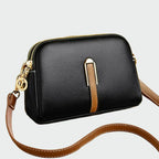 Bolso de hombro de cuero elegante