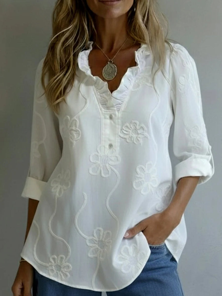 Lili™ - Blusa Con Detalles Bordados