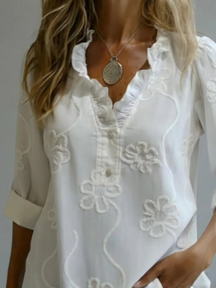 Lili™ - Blusa Con Detalles Bordados