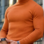 Adrien | Suéter de Punto Premium con Cuello Alto para Hombre