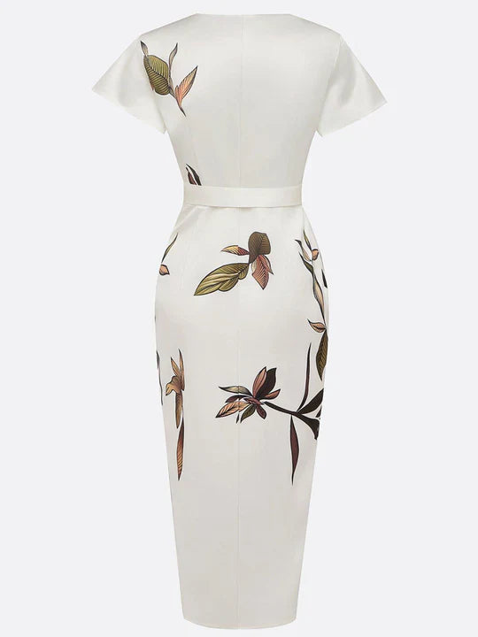 Lisa™ | Vestido Cruzado con Estampado Floral