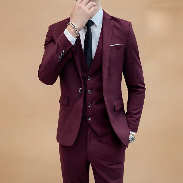Luis | Traje De 3 Piezas Hombre Slim Fit Ceremonia
