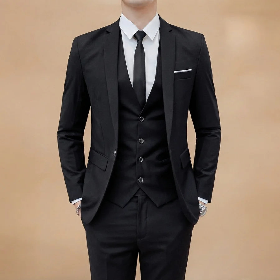 Luis | Traje De 3 Piezas Hombre Slim Fit Ceremonia