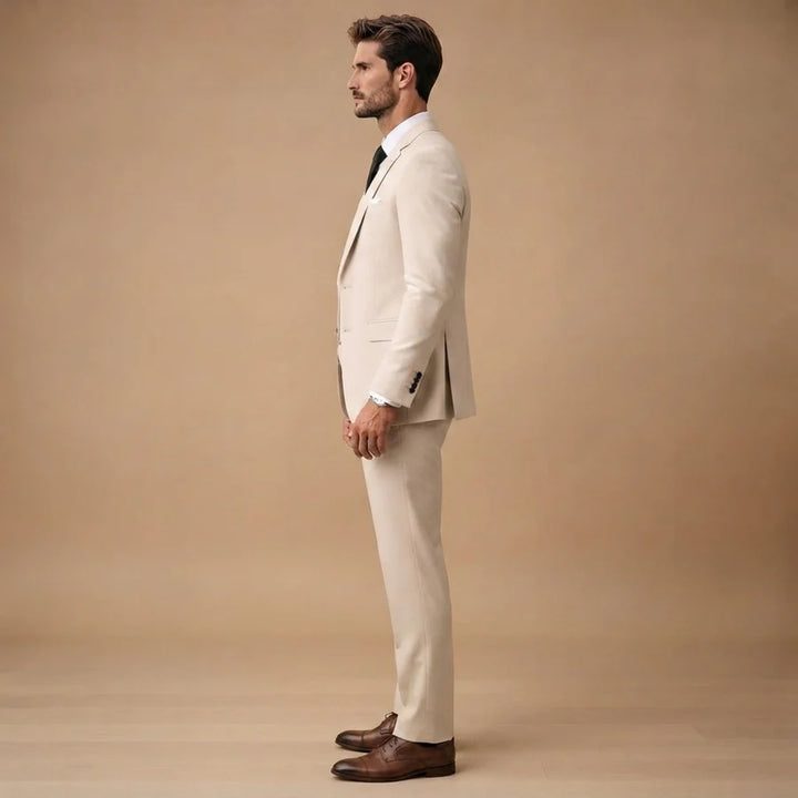 Antonio | Traje De 3 Piezas Slim Fit Hombre Boda Blazer Chaleco Pantalón