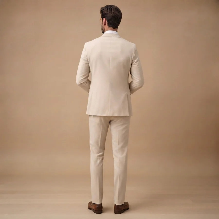 Antonio | Traje De 3 Piezas Slim Fit Hombre Boda Blazer Chaleco Pantalón