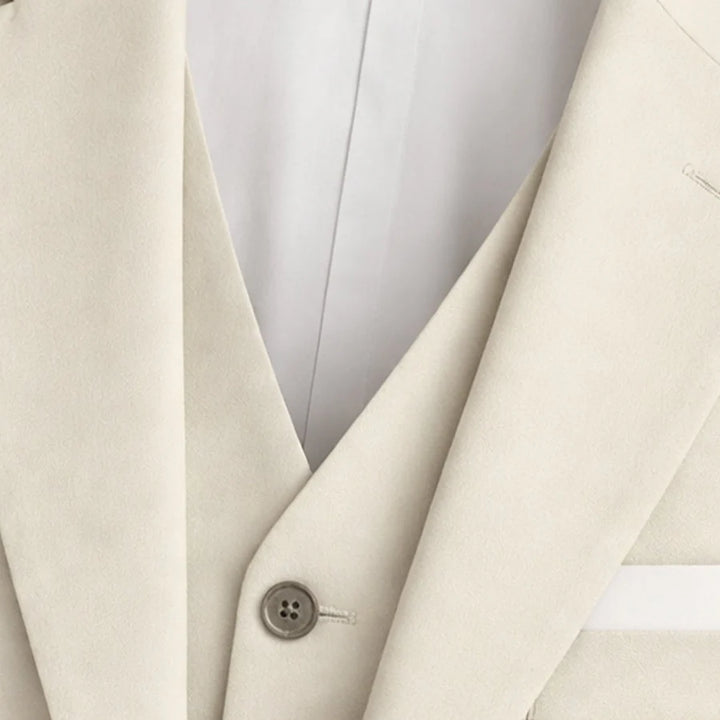 Antonio | Traje De 3 Piezas Slim Fit Hombre Boda Blazer Chaleco Pantalón