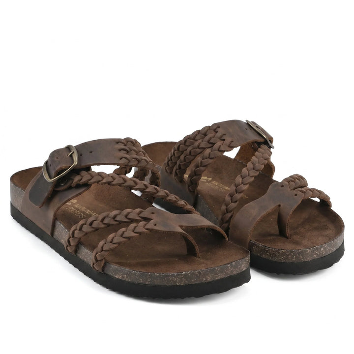 Agnes - Sandalias Bio Con Tiras Trenzadas