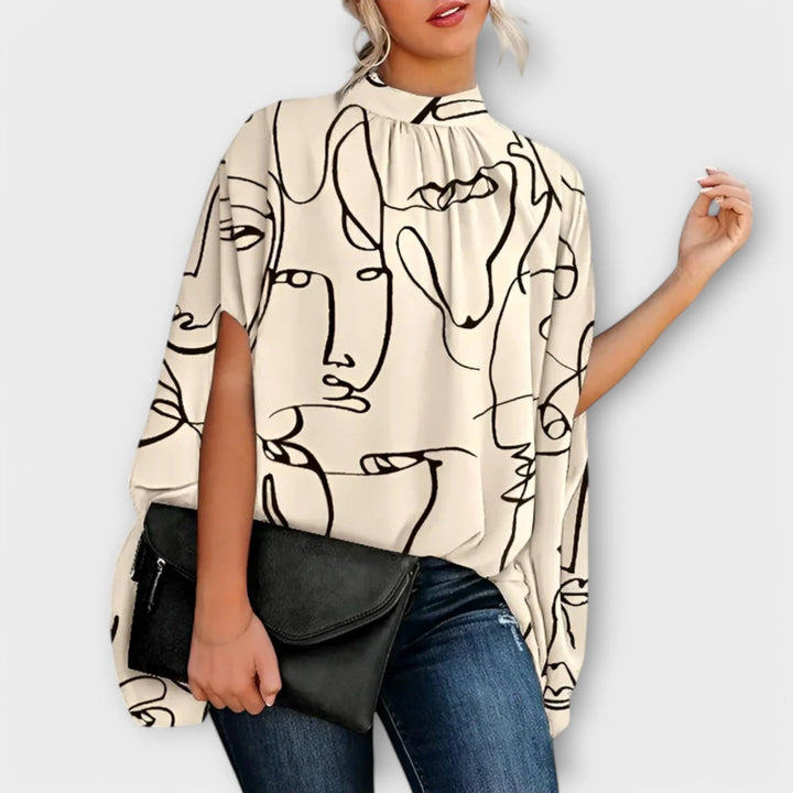 Jacqueline | Blusa de Noite Versátil
