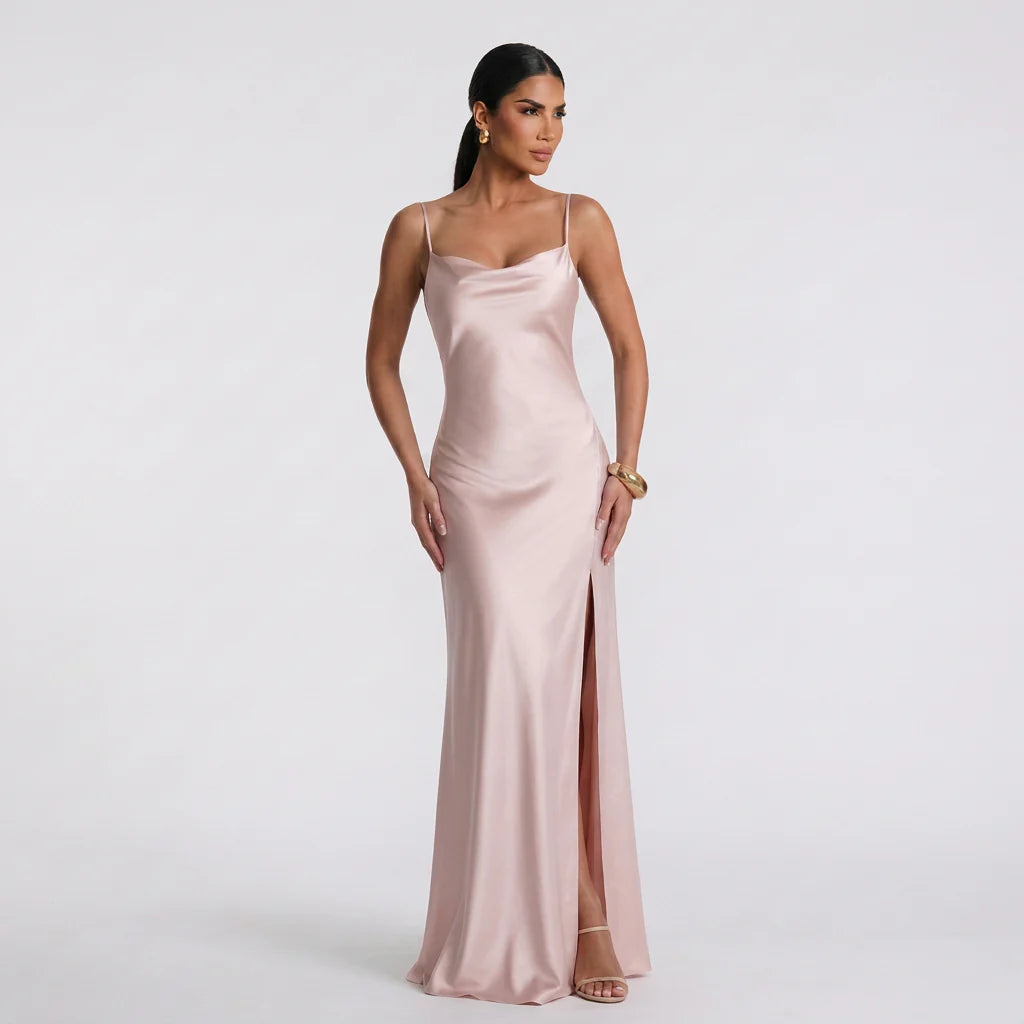 Leonor - vestido maxi elegante para mujer