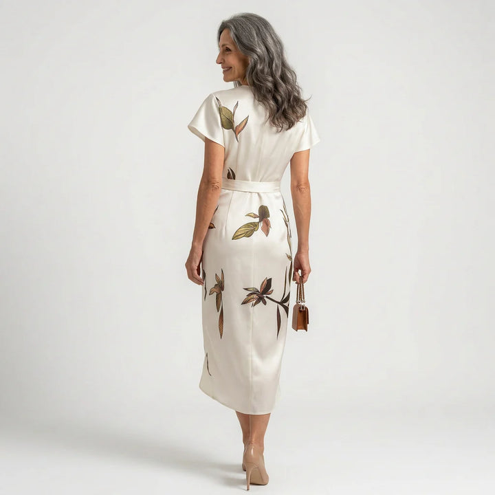 Isabel - Vestido Midi Com Laço