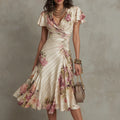 AIDA - VESTIDO MIDI DE SATÉN ELEGANTE
